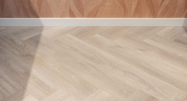 Floer Walvisgraat PVC PVC Orka Onbehandeld met plint