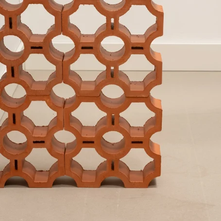 Floer-Terracotta-Roomdivider-Star-sfeer-detail