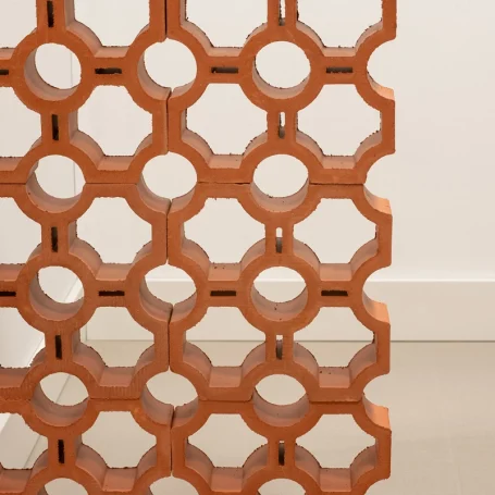 Floer-Terracotta-Roomdivider-Star-sfeer-front