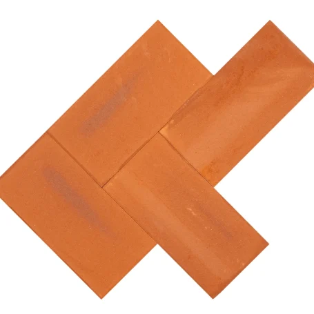 Floer-Terracotta-Tegel-Roja-Visgraat-Machinaal-visgraat-patroon