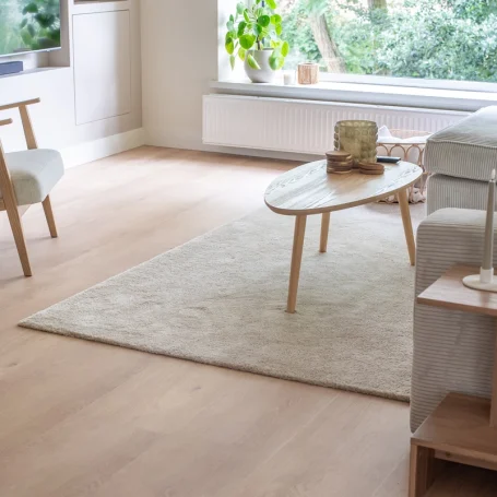 Floer Landhuis PVC vloer Witte Eik interieur woonkamer