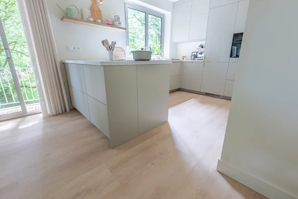 Floer Landhuis PVC vloer Witte Eik interieur woonkamer
