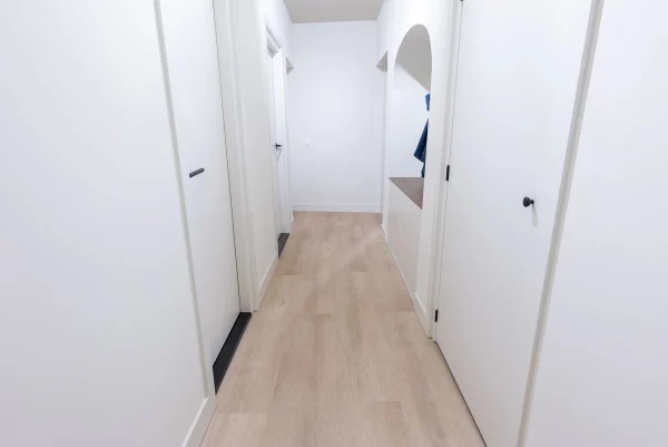 Floer Landhuis PVC vloer Witte Eik interieur woonkamer