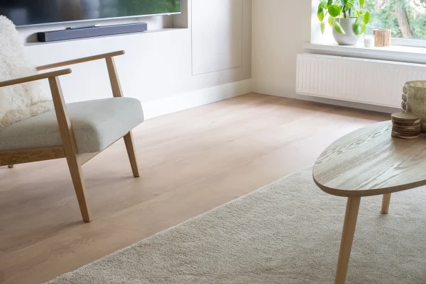 Floer Landhuis PVC vloer Witte Eik interieur woonkamer