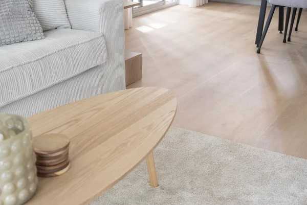 Floer Landhuis PVC vloer Witte Eik interieur woonkamer