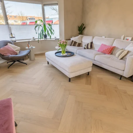 Floer Hybride Hout Visgraat vloer Puur Eiken interieur