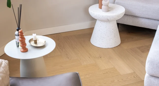 Floer Hybride Hout Visgraat vloer Puur Eiken interieur