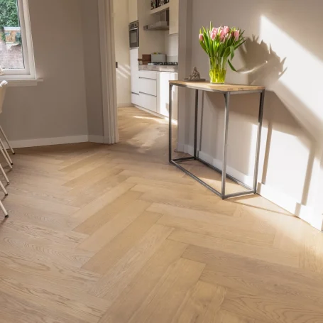 Floer Hybride Hout Visgraat vloer Puur Eiken interieur