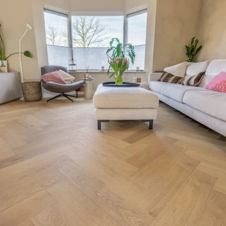 Floer Hybride Hout Visgraat vloer Puur Eiken interieur