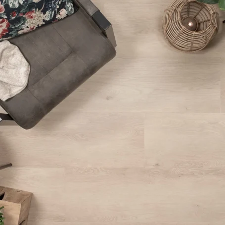 Floer Landhuis PVC vloer Witte Eik sfeer topdown