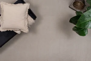 Floer Tegel Click PVC Betonlook Greige sfeer topdown