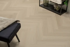 Floer Visgraat Click PVC vloer Beige Eiken sfeer stand