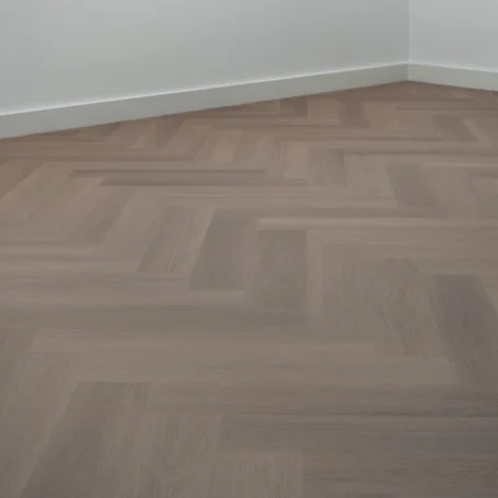 Floer Visgraat PVC vloer Greige Eiken product perspectief