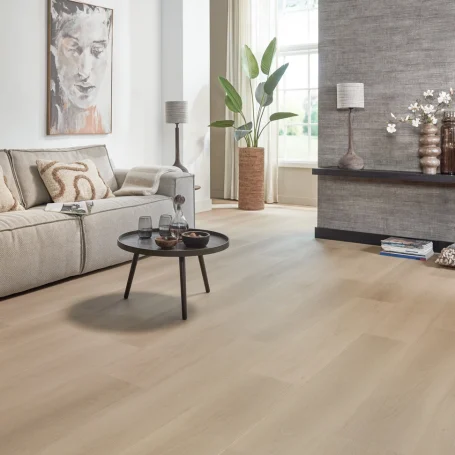 Floer Dorpen PVC vloer Zeewolde Zand Eiken woonkamer