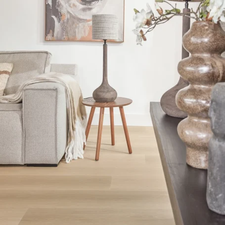 Floer Dorpen PVC vloer Zeewolde Zand Eiken woonkamer