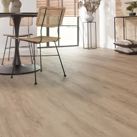 Floer Landhuis Click PVC vloer Grijze Eik woonkamer