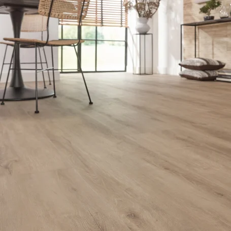 Floer Landhuis Click PVC vloer Grijze Eik woonkamer