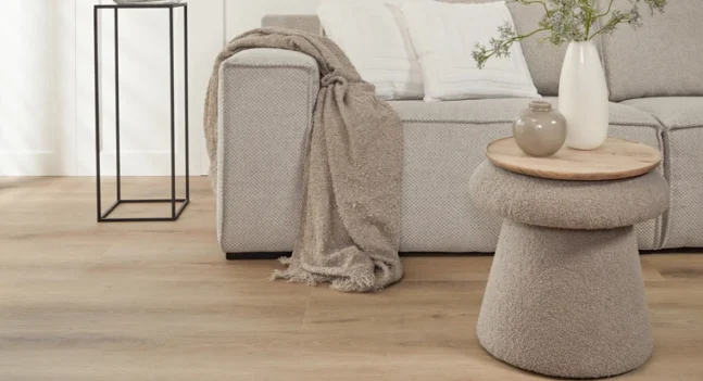 Floer Landhuis Click PVC vloer Landelijke Eik woonkamer
