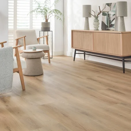 Floer Landhuis Click PVC vloer Landelijke Eik woonkamer