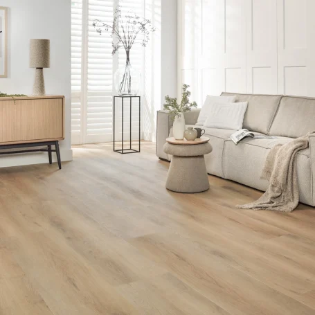 Floer Landhuis Click PVC vloer Landelijke Eik woonkamer