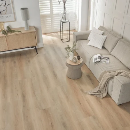 Floer Landhuis Click PVC vloer Landelijke Eik woonkamer
