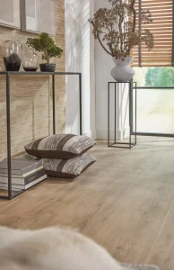 Floer Landhuis PVC vloer Grijze Eik woonkamer