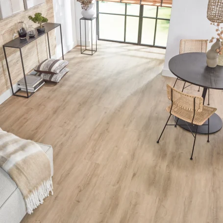 Floer Landhuis PVC vloer Grijze Eik woonkamer