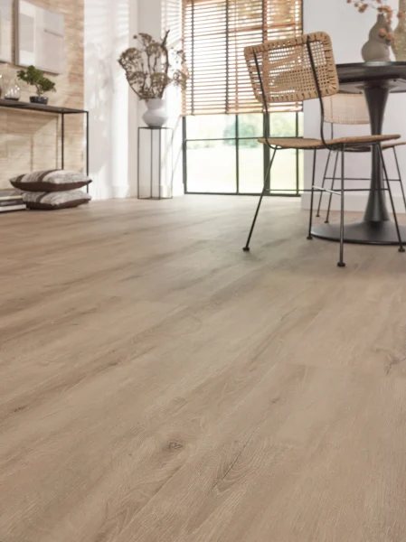 Floer Landhuis PVC vloer Grijze Eik woonkamer