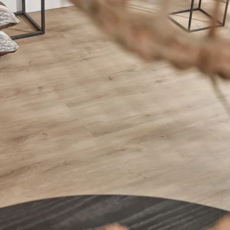 Floer Landhuis PVC vloer Grijze Eik woonkamer