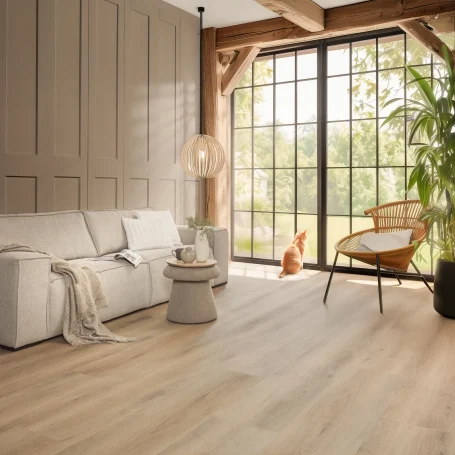 Floer Landhuis PVC vloer Landelijke Eik woonkamer