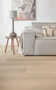 Floer Natuur Click PVC vloer Zadar Zand woonkamer