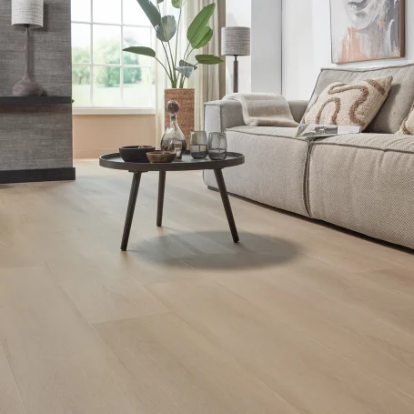 Floer Natuur Click PVC vloer Zadar Zand woonkamer
