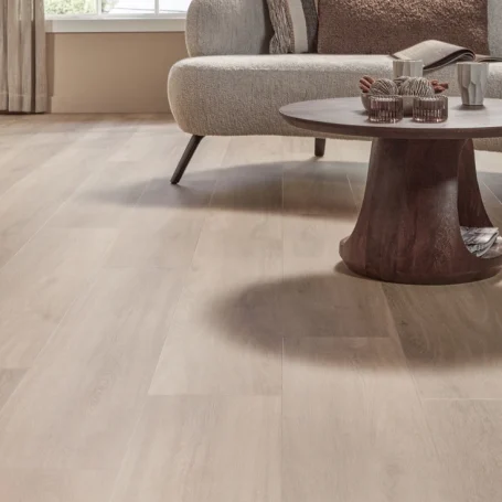 Floer Dorpen PVC vloer Callantsoog Cremewit Eiken woonkamer