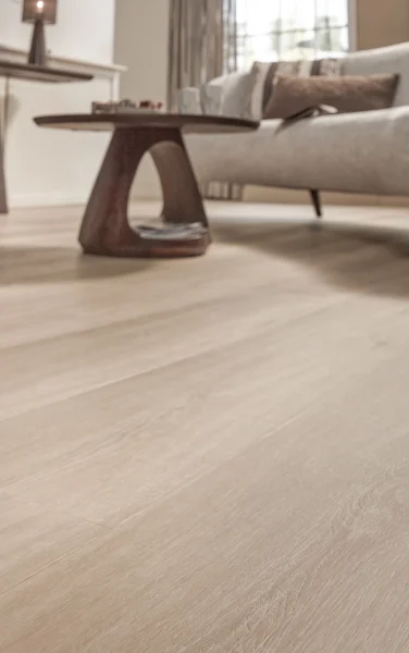 Floer Dorpen PVC vloer Callantsoog Cremewit Eiken woonkamer