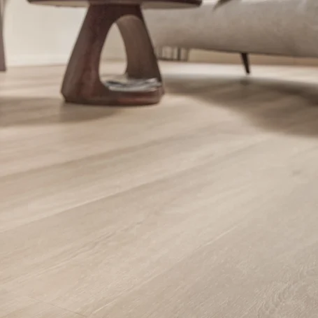 Floer Dorpen PVC vloer Callantsoog Cremewit Eiken woonkamer