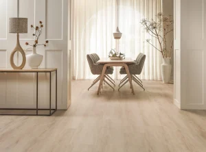 Floer Landhuis Click PVC vloer Creme Eik woonkamer