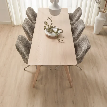Floer Landhuis Click PVC vloer Creme Eik woonkamer