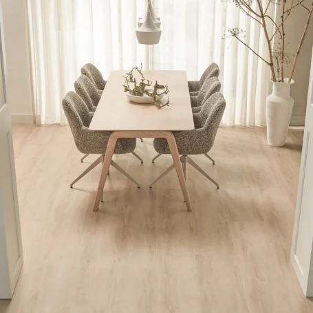 Floer Landhuis Click PVC vloer Creme Eik woonkamer