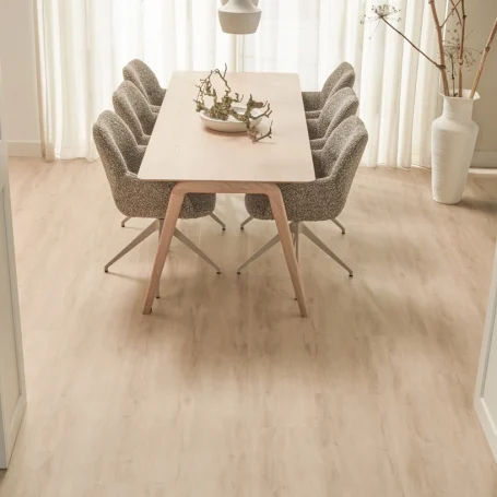 Floer Landhuis Click PVC vloer Creme Eik woonkamer