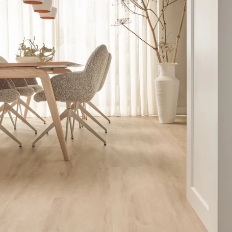 Floer Landhuis Click PVC vloer Creme Eik woonkamer