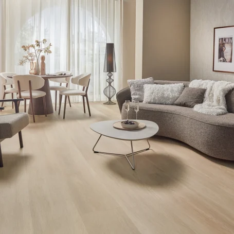 Floer Landhuis Click PVC vloer Natuur Eik woonkamer