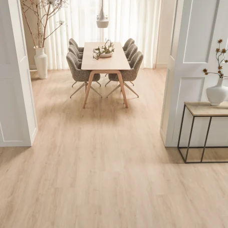 Floer Landhuis PVC vloer Creme Eik woonkamer