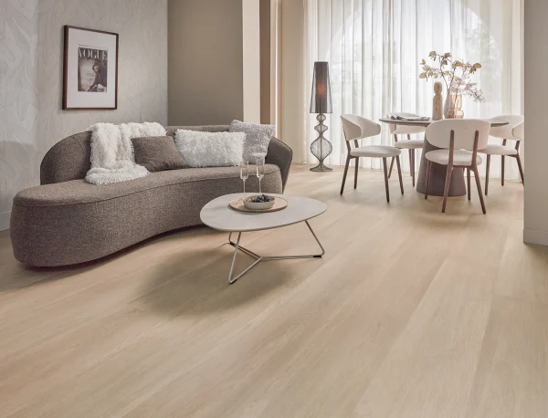 Floer Landhuis PVC vloer Natuur Eik woonkamer