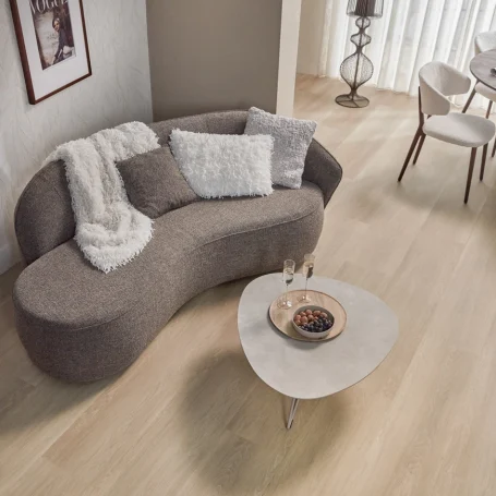 Floer Landhuis PVC vloer Natuur Eik woonkamer