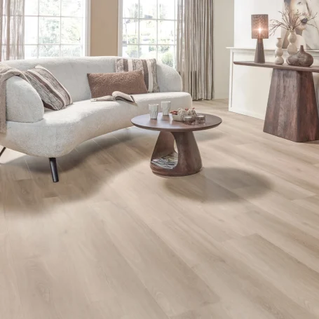 Floer Natuur Click PVC Ordesa Onbehandeld woonkamer