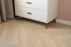 Floer Walvisgraat PVC vloer Noordkaper Natuur interieur kinderkamer