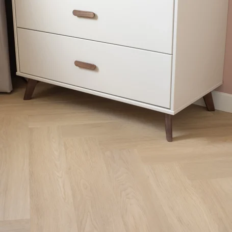 Floer Walvisgraat PVC vloer Noordkaper Natuur interieur kinderkamer