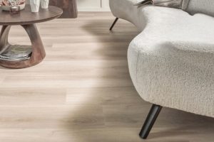 Floer Dorpen PVC vloer Callantsoog Cremewit Eiken woonkamer
