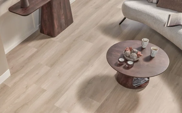 Floer PVC vloer Callantsoog Cremewit licht eiken woonkamer beige naturel donker eiken accenten