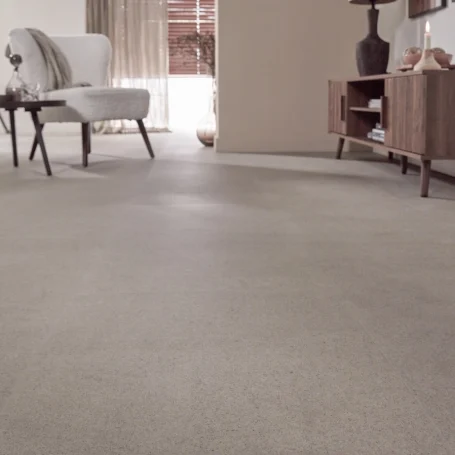 Floer Tegel Click PVC vloer Betonlook Greige interieur